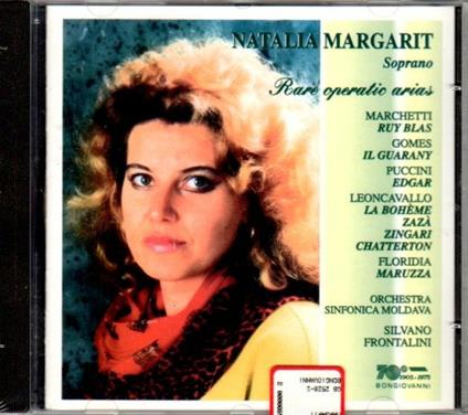 Natalia Margarit - CD Audio di Natalia Margarit
