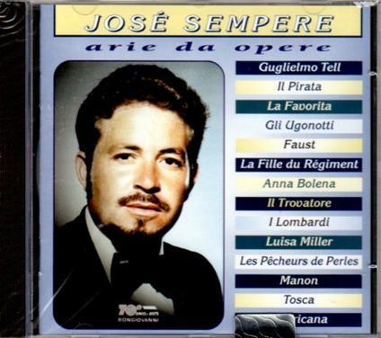 Arie da opere - CD Audio di José Sempere