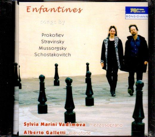 Enfantines - CD Audio di Modest Mussorgsky,Sergei Prokofiev,Dmitri Shostakovich,Igor Stravinsky