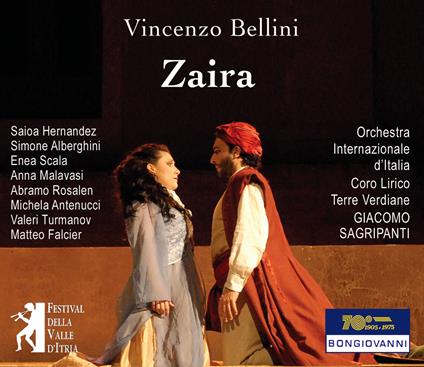 Zaira - CD Audio di Vincenzo Bellini