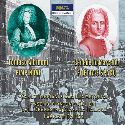 Pimpinone / Filetta e Spago - CD Audio di Tomaso Giovanni Albinoni,Benedetto Marcello