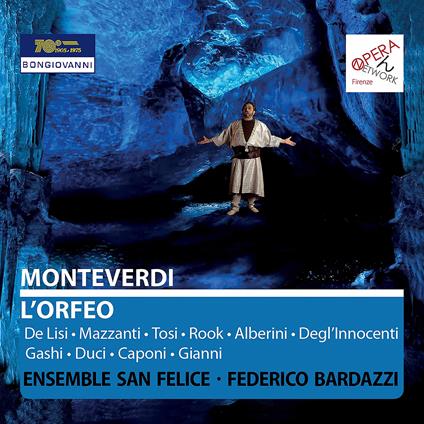 L'Orfeo - CD Audio di Claudio Monteverdi
