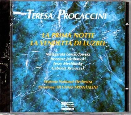 La vendetta di Luzbel - La prima notte - CD Audio di Teresa Procaccini