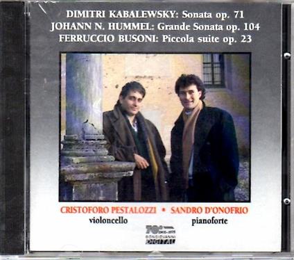 Sonate per violoncello e pianoforte - CD Audio di Ferruccio Busoni,Johann Nepomuk Hummel,Dmitri Kabalevsky