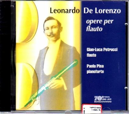 Opere per flauto - CD Audio di Leonardo De Lorenzo