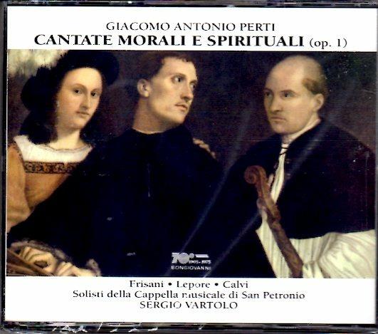 Cantate morali e spirituali - CD Audio di Giacomo Antonio Perti