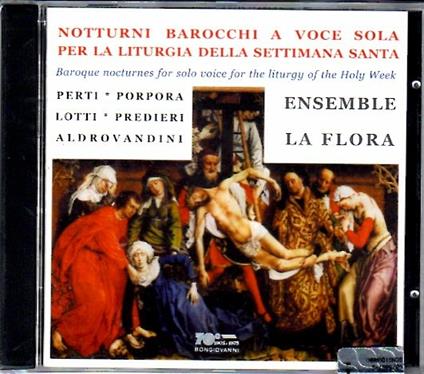 Notturni barocchi a voce sola per la liturgia della Settimana Santa - CD Audio