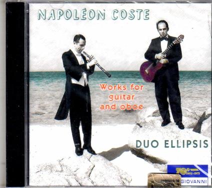 Consolazione - Les regrets - Marche et Scherzo - Le Montagnard - Feuilles d'Autumne - CD Audio di Napoleon Coste