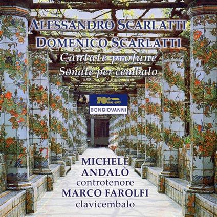 Cantate profane e sonate per cembalo - CD Audio di Domenico Scarlatti,Alessandro Scarlatti