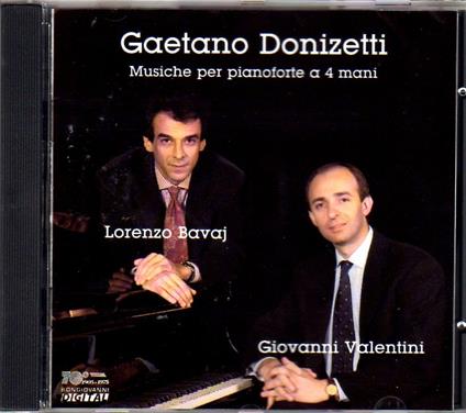 Musiche per pianoforte a quattro mani - CD Audio di Gaetano Donizetti
