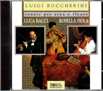 Sonate per arpa e flauto - CD Audio di Luigi Boccherini