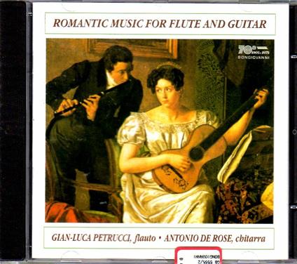 Musica romantica per flauto e chitarra - CD Audio