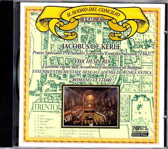 Preces speciales pro salubri generalis concilii successu ac conclusione parte 1 - CD Audio di Jacobus de Kerle