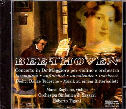 12 Danze tedesche - Concerto per violino e orchestra - CD Audio di Ludwig van Beethoven