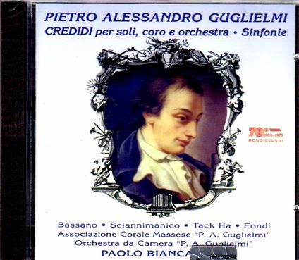 Credidi - Ouvertures - Sinfonie - CD Audio di Pietro Alessandro Guglielmi