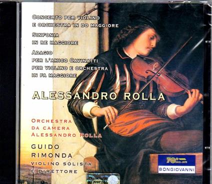 Concerti per violino - CD Audio di Alessandro Rolla