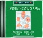 Musica per viola e pianoforte del ventesimo secolo - CD Audio