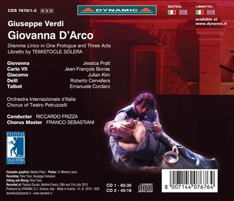 Giovanna D'Arco - CD Audio di Giuseppe Verdi - 2