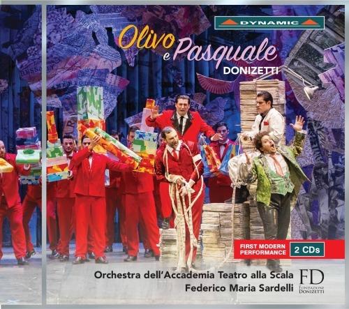 Olivo e Pasquale - CD Audio di Gaetano Donizetti,Orchestra del Teatro alla Scala di Milano,Federico Maria Sardelli