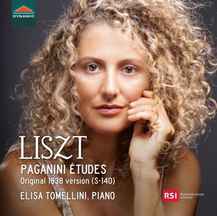 Paganini études. Versione originale S-140, 1838 - CD Audio di Franz Liszt,Elisa Tomellini