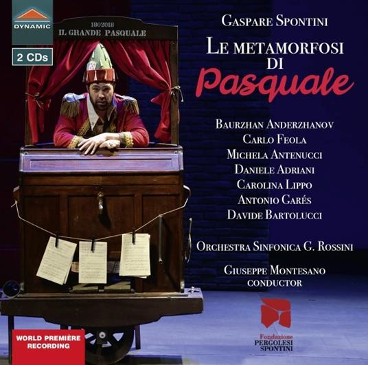Le Metamorfosi di Pasquale - CD Audio di Gaspare Spontini