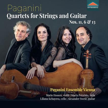 Quartets For Strings And Guitar Vol.4 - CD Audio di Niccolò Paganini,Paganini Ensemble Vienna
