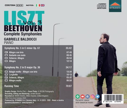 Complete Symphonies Vol. 3 - CD Audio di Ludwig van Beethoven,Gabriele Baldocci - 2