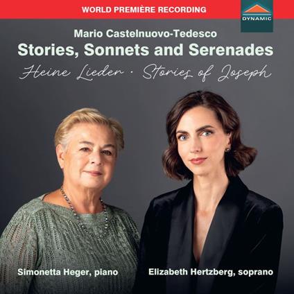 Stories, Sonnets and Serenades - CD Audio di Mario Castelnuovo-Tedesco