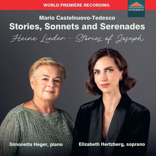 Stories, Sonnets and Serenades - CD Audio di Mario Castelnuovo-Tedesco