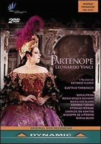 Leonardo Vinci. La Partenope (2 DVD) - DVD di Sonia Prina,Maria Grazia Schiavo,Antonio Florio,Leonardo Vinci