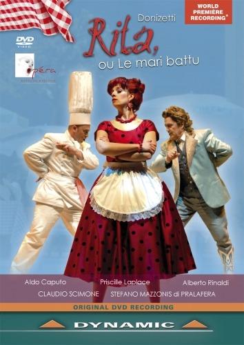 Gaetano Donizetti. Rita ou Le mari battu (DVD) - DVD di Gaetano Donizetti,Claudio Scimone
