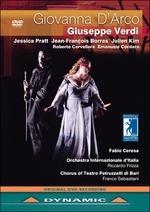 Giuseppe Verdi. Giovanna D'arco (DVD) - DVD di Giuseppe Verdi,Riccardo Frizza,Jessica Pratt
