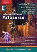 Johann Adolf Hasse. Artaserse (dramma Per Musica In 3 Atti) (2 DVD) - DVD di Johann Adolph Hasse,Corrado Rovaris
