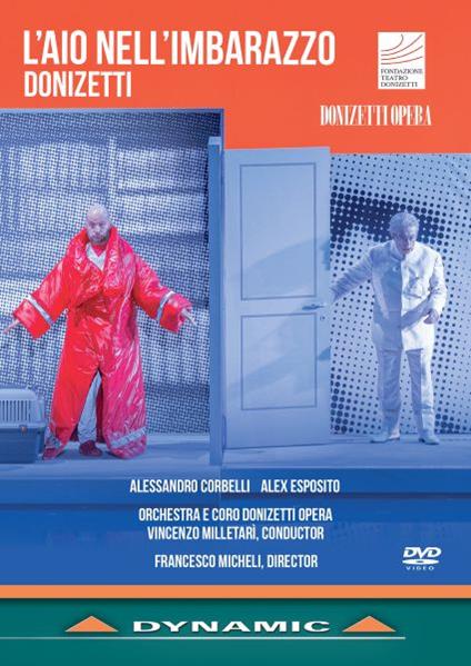 L'Aio Nell'Imbarazzo. Melodramma Giocoso (DVD) - DVD di Gaetano Donizetti