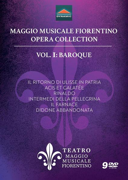 Maggio Musicale Fiorentino Opera Collection vol.1: Baroque (9 DVD) - DVD