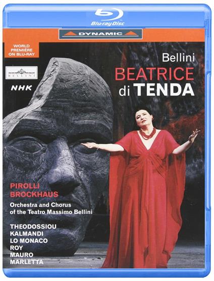 Vincenzo Bellini. Beatrice di Tenda (Blu-ray) - Blu-ray di Vincenzo Bellini