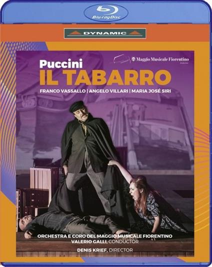Il Tabarro (Blu-ray) - Blu-ray di Giacomo Puccini,Valerio Galli
