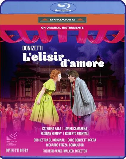 L'Elisir d'Amore (Blu-ray) - Blu-ray di Gaetano Donizetti,Riccardo Frizza