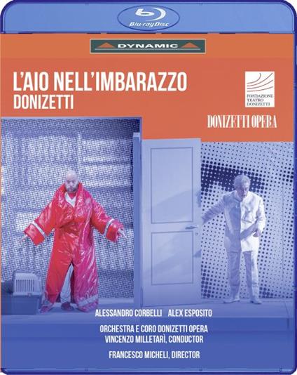 L'Aio Nell'Imbarazzo. Melodramma Giocoso (Blu-ray) - Blu-ray di Gaetano Donizetti