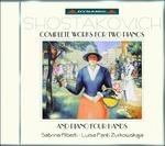 Composizioni per 2 pianoforti e pianoforte a 4 mani - CD Audio di Dmitri Shostakovich