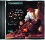 Musica sacra - CD Audio di Claudio Monteverdi,Roberto Gini