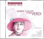 Maria Callas Sings Verdi - CD Audio di Maria Callas,Giuseppe Verdi