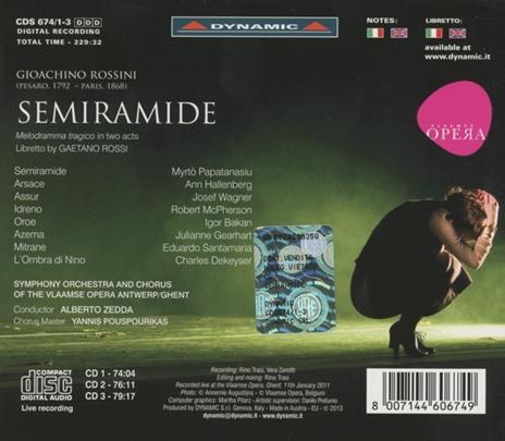 Semiramide - CD Audio di Gioachino Rossini,Alberto Zedda - 2