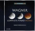 Opere per pianoforte complete - CD Audio di Richard Wagner