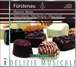 Musica massonica - CD Audio di Diego Fasolis,Caspar Fürstenau