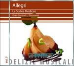 Le suites medicee - CD Audio di Gregorio Allegri