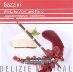 Musica per violino e pianoforte - CD Audio di Antonio Bazzini,Luigi Alberto Bianchi