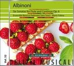 6 Sonate per flauto - CD Audio di Tomaso Giovanni Albinoni