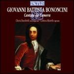 Cantate da camera - CD Audio di Giovanni Battista Bononcini