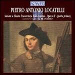 Sonate a flauto traversiere op.2, n.1, n.2, n.3, n.4, n.5, n.6 - CD Audio di Pietro Locatelli